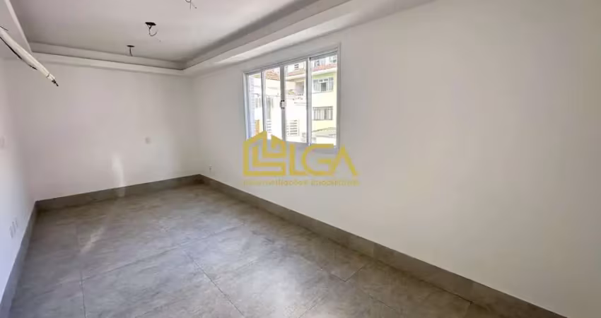 Sobrado tríplex 3 dorms (2 suítes), 200 m² com gourmet – gonzaga, santos