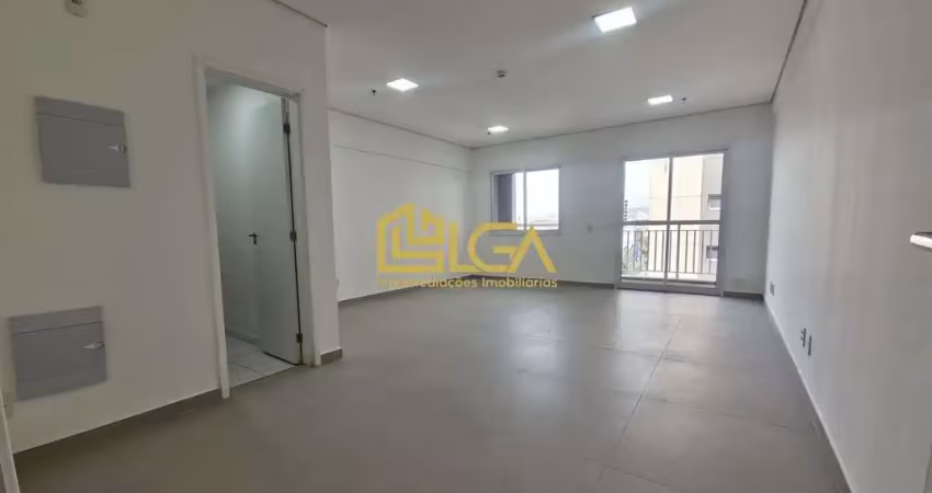 Sala comercial à venda e locação – trend office, vila mathias – santos