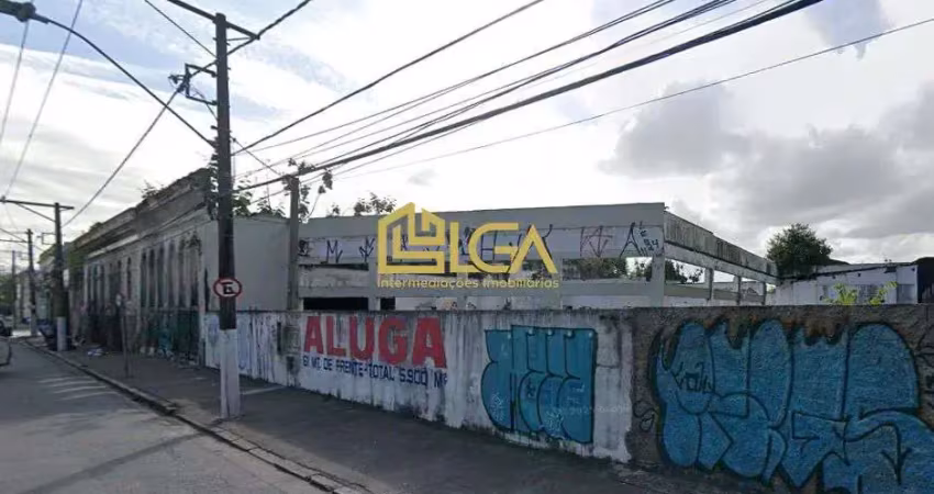 Terreno comercial para alugar na Rua Braz Cubas, 385, Vila Mathias, Santos