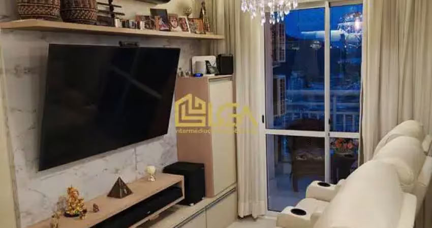 Acquaplay santos: 2 dormitórios, suíte, vaga e lazer incomparável