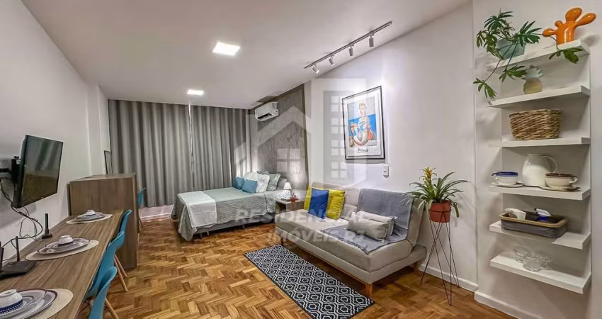 Apartamento Studio Venda 32m² Reformado Decorado e Mobiliado Centro RJ