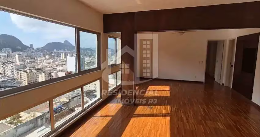 Apartamento venda 100m² vista panorâmica 2 quartos vaga copacabana rj