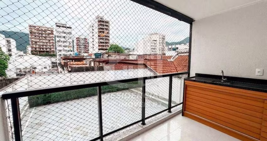 Apto Venda 80m² com vaga 2Quartos varanda gourmet ,Infraest. Vila Isabel RJ