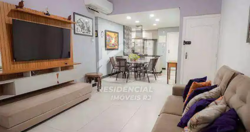 Apartamento  de alto padrão - porteira fechada em copacabana, av. atlântica