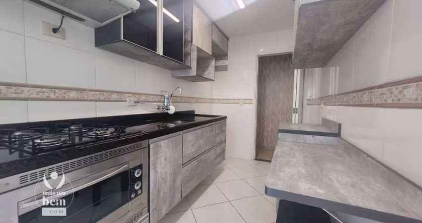 Apartamento com 2 dormitórios para alugar, 66 m² por R$ 2.980,00/mês - Centro Cívico - Curitiba/PR