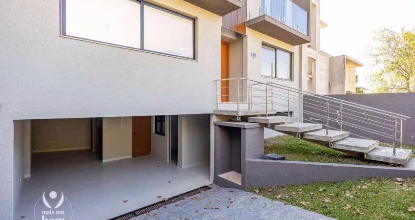 Baixou o preço! Sobrado com 215 m², 3 suítes, 4 vagas de garagem à venda por R$1.500.000,00 - Mossunguê - Curitiba/PR