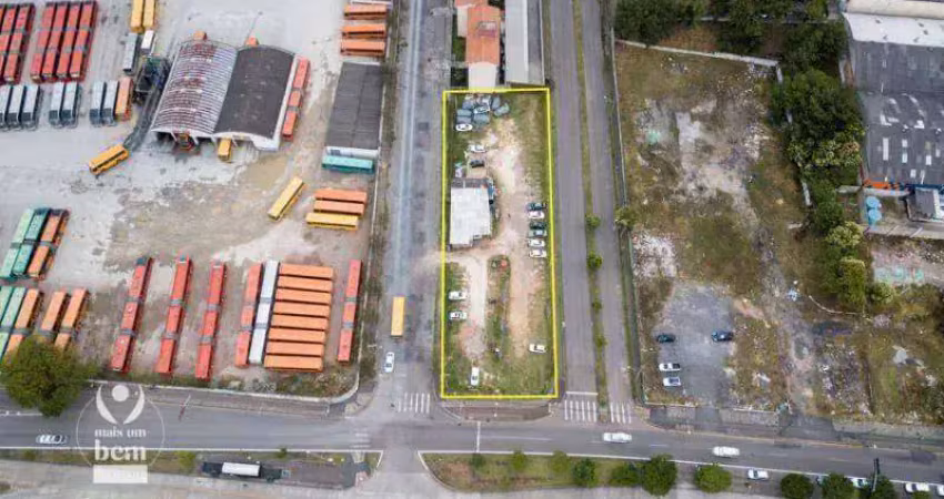 Estuda permuta - terreno com 1995m², 3 testadas, á venda por r$ 3.900.000 - parolin - curitiba/pr