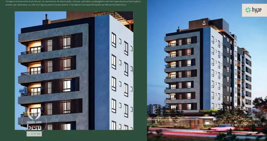 Apartamento 61 m² com 2 quartos sendo 1 suíte à venda por R$ 615.900 - Bacacheri - Curitiba/PR