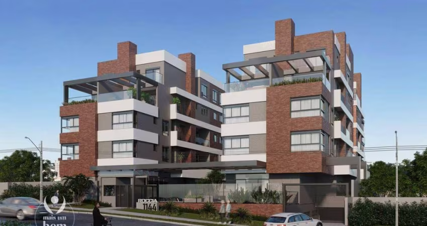 Apartamento pronto para morar - 3 quartos (1 suíte), sacada com churrasqueira, 2 vagas, à venda por R$  1.215.000 - Alto da Rua XV - Curitiba/PR