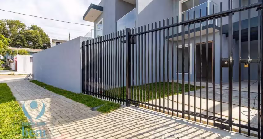 Sobrado novo com 3 quartos (1 suíte) à venda por r$ 465.000 - campo comprido - curitiba/pr