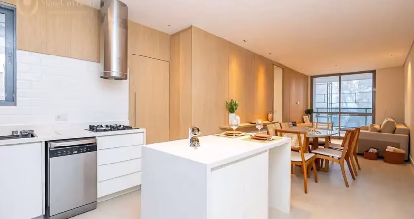 Cobertura com 2 suítes à venda, 130 m² privativos + 30 m² terraço por r$ 2.370.000,00 - rebouças - curitiba/pr
