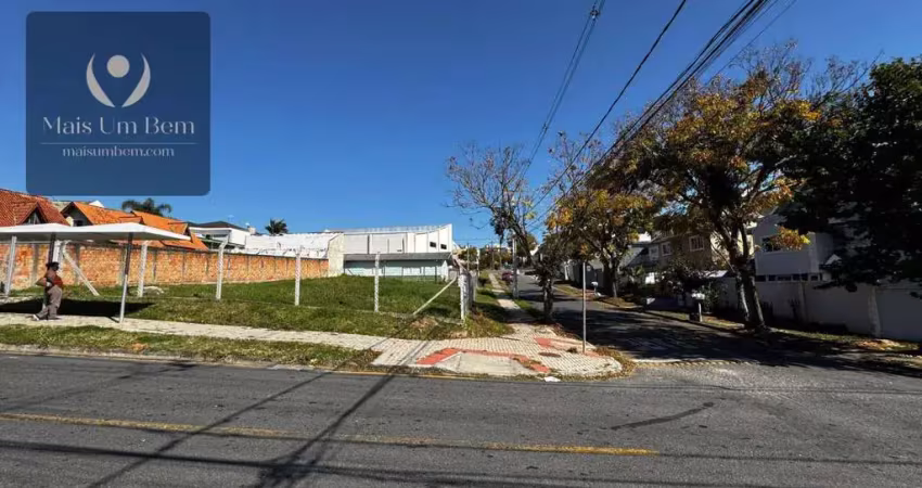 Terreno de esquina à venda por r$ 690.000 - atuba - curitiba/pr