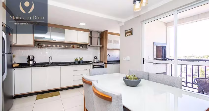 Apartamento com 2 quartos (1 suíte) à venda por r$ 555.000 - novo mundo - curitiba/pr