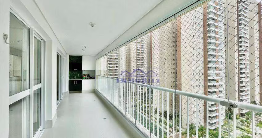 Apartamento com 3 dormitórios, 133 m² - venda por r$ 1.550.000,00 ou aluguel por r$ 8.429,00/mês - jardim das indústrias - são josé dos campos/sp