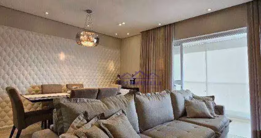 Apartamento com 3 dormitórios à venda, 102 m² por r$ 1.090.000,00 - jardim das indústrias - são josé dos campos/sp
