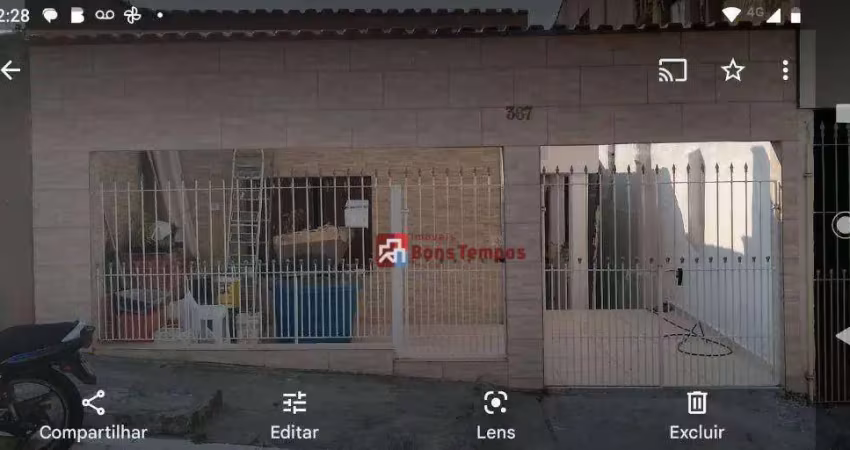 Casa com 1 dormitório, sala, cozinha, quintal, 1 vaga à venda, 125 m² por r$ 350.000 - vila euthalia - são paulo/sp