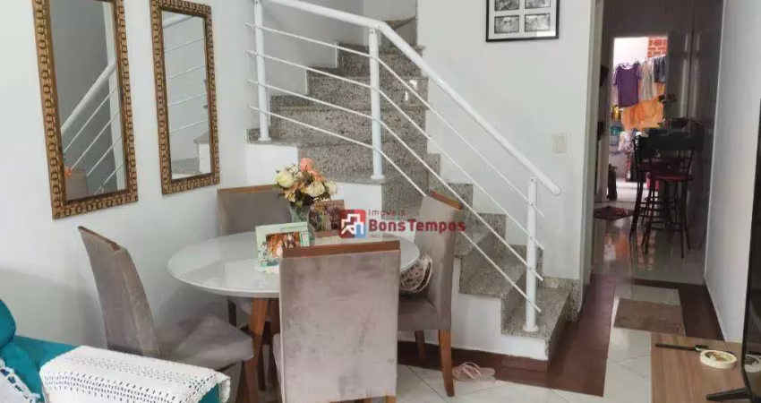 Sobrado com 3 dormitórios , 1 suite, soton, 2 vagasà venda, 101 m² por r$ 650.000 - vila esperança - são paulo/sp