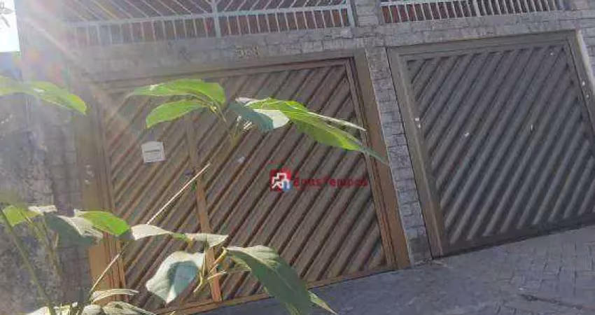 Sobrado com 3 dormitórios, 2 suites , 2 vagas à venda, 130 m² por r$ 520.000 - jardim três marias - são paulo/sp