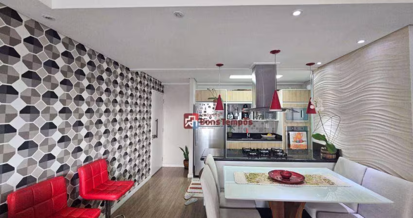 Apartamento com 3 dormitórios à venda, 74 m² por R$ 849.000,00 - Vila Carrão - São Paulo/SP