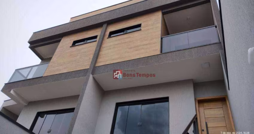 Sobrado com 3 dormitórios,  3 suites, 3 vagas, à venda, 160 m² por R$ 995.000 - Vila Salete - São Paulo/SP