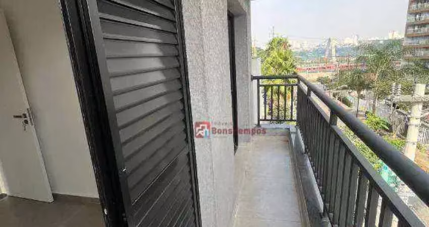 Apartamento com 1 dormitório, com sacada,  para alugar, 36 m² por r$ 2.481/mês - tatuapé - são paulo/sp