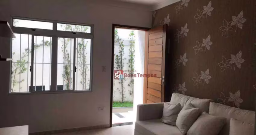 Sobrado com 2 dormitórios, 2 suites, 1 vaga,  à venda, 55 m² por r$ 380.000 - vila araguaia - são paulo/sp