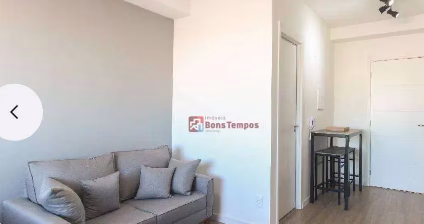 Apartamento com 1 dormitório , mobiliado completopara alugar, 26 m² por r$ 2.850/mês - vila matilde - são paulo/sp