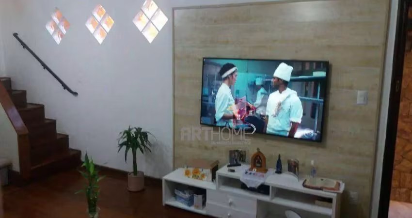 Sobrado à venda, 182 m² por r$ 650.000,00 - vila vivaldi - são bernardo do campo/sp