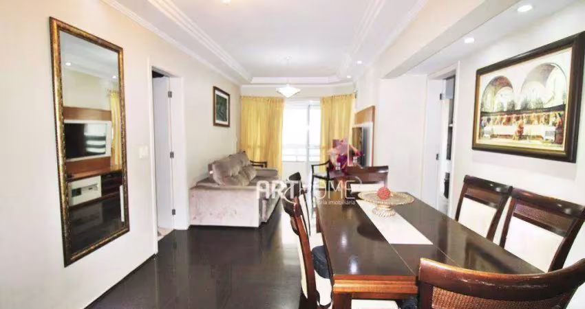 Apartamento à venda, 110 m² por r$ 735.000,00 - vila valparaíso - santo andré/sp