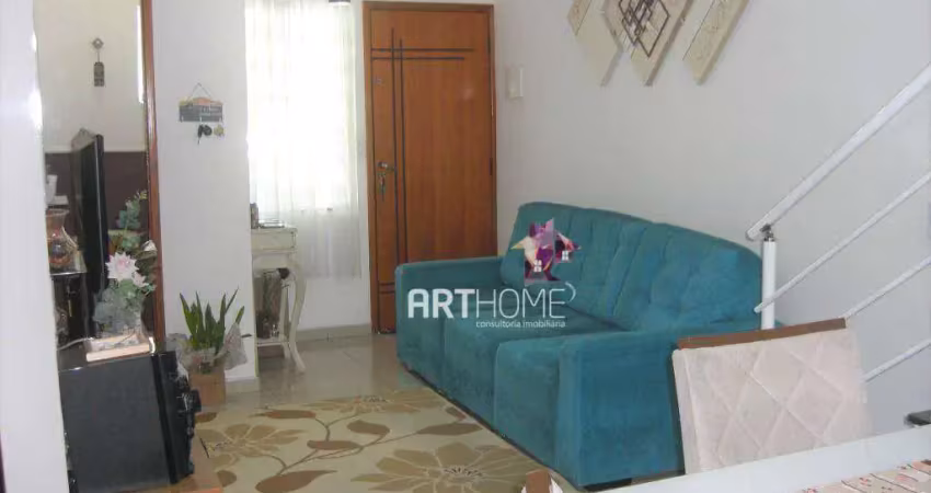 Sobrado à venda, 94 m² por R$ 550.000,00 - Jardim Jamaica - Santo André/SP
