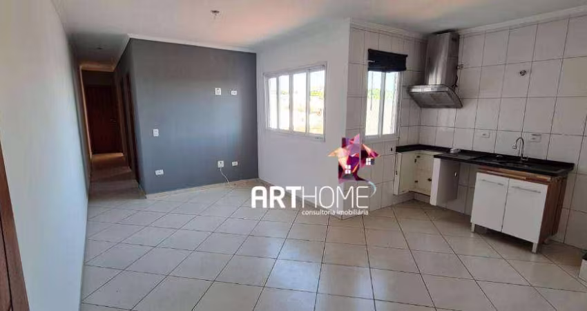 Cobertura para aluguel, 3 quartos, 1 suíte, 2 vagas, Vila Eldizia - Santo André/SP