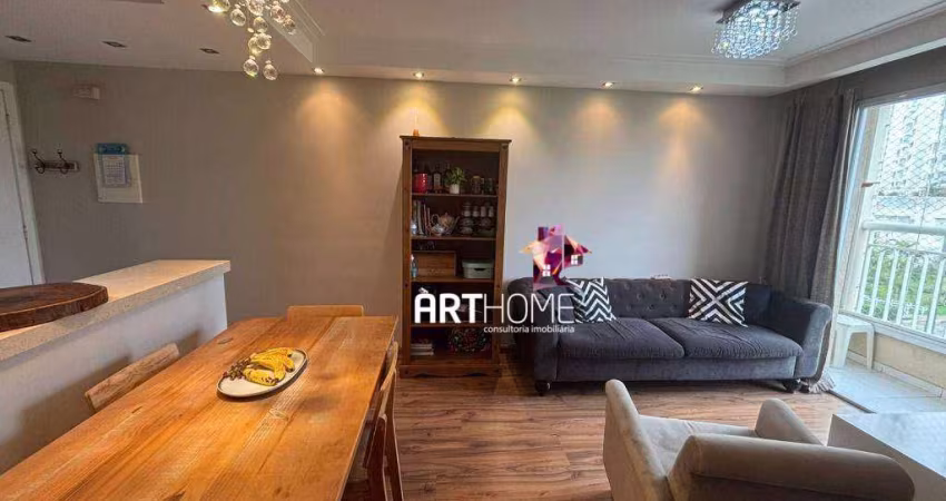 Apartamento à venda, 2 quartos, 1 vaga, Vila Gonçalves - São Bernardo do Campo/SP