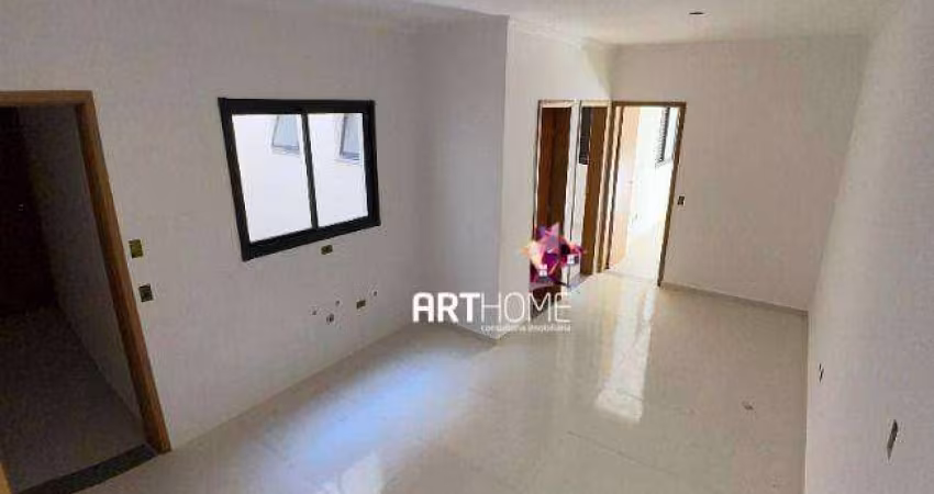 Cobertura à venda, 2 quartos, 1 vaga, Jardim Alvorada - Santo André/SP