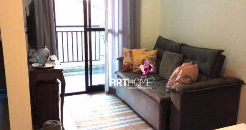 Apartamento com 2 dormitórios à venda, 53 m² por R$ 375.000 - Vila Euclides - São Bernardo do Campo/SP