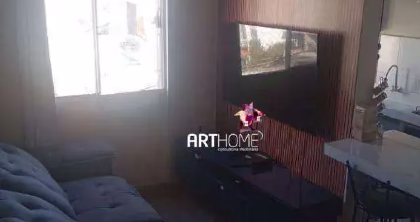 Apartamento para aluguel, 2 quartos, 1 vaga, vila valparaíso - santo andré/sp