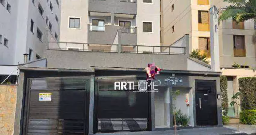 Cobertura à venda, 2 quartos, 2 suítes, 2 vagas, vila bastos - santo andré/sp