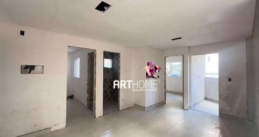 Apartamento à venda, 2 quartos, 2 suítes, 2 vagas, vila bastos - santo andré/sp