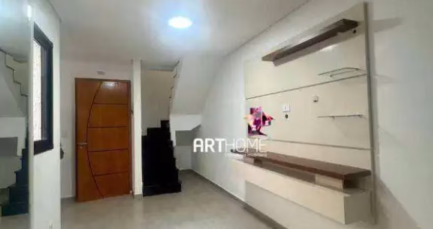 Cobertura para aluguel, 2 quartos, 1 vaga, vila pires - santo andré/sp