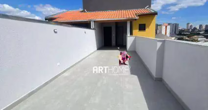 Cobertura com 2 quartos para alugar na Rua Santa Adélia, Vila São Pedro, Santo André