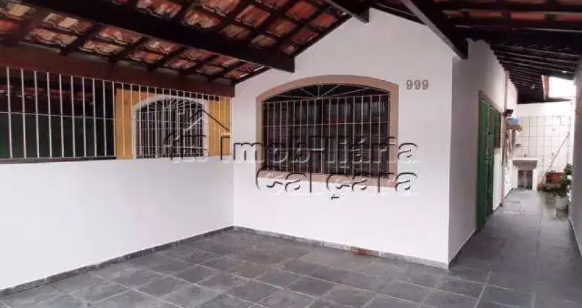 Casa para venda em praia grande, balneário maracanã, 1 dormitório, 1 banheiro, 2 vagas