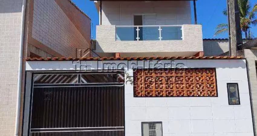 Sobrado para venda em praia grande, caiçara, 3 dormitórios, 2 suítes, 2 banheiros, 1 vaga