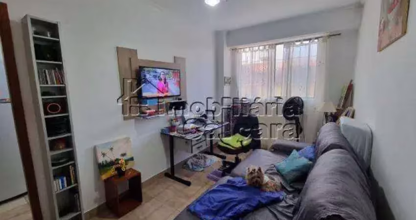 Apartamento para venda em praia grande, caiçara, 1 dormitório, 1 banheiro, 1 vaga