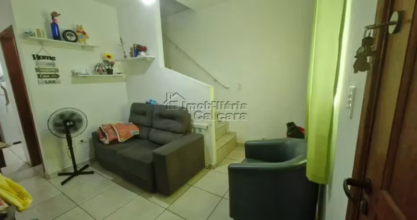 Casa em condomínio para venda em praia grande, vila sônia, 2 dormitórios, 2 banheiros, 1 vaga