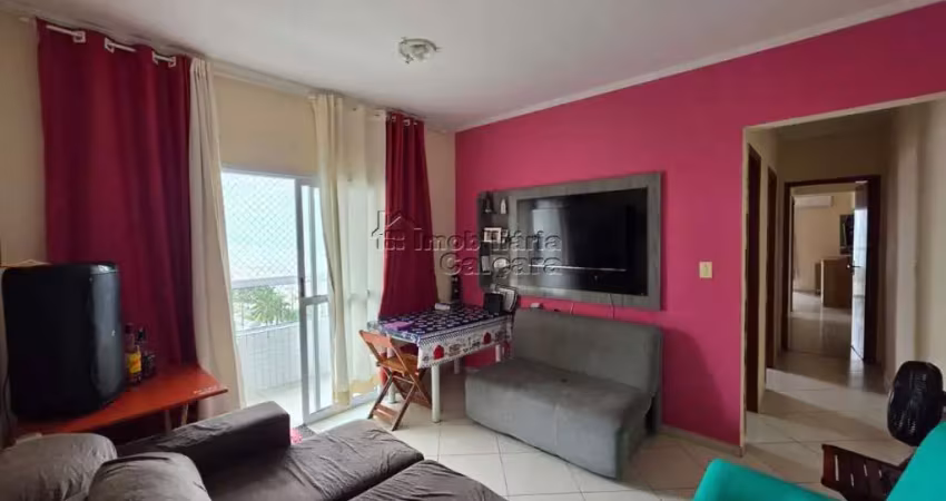 Apartamento com 02 dormitórios, frente mar no caiçara !!!