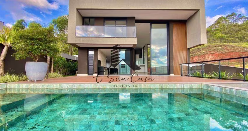 Casa de 4 quartos com suíte no Alphaville Lagoa dos Ingleses.