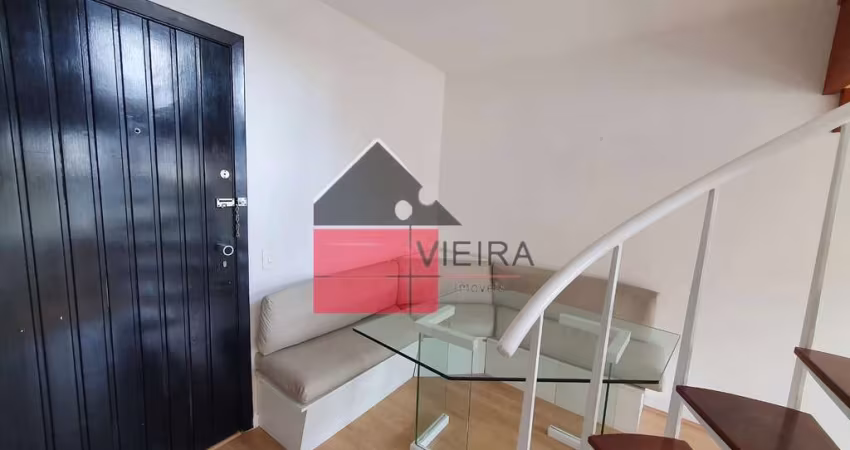 Excelente apartamento 1 dormitório, Duplex, Mobiliado para locação ao lado do Hospital São Paulo, n