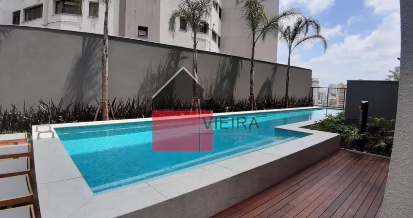 Studio com terraço locação ou venda, mobiliado e equipado, Vila Mariana, São Paulo, SP Rua Bartolom