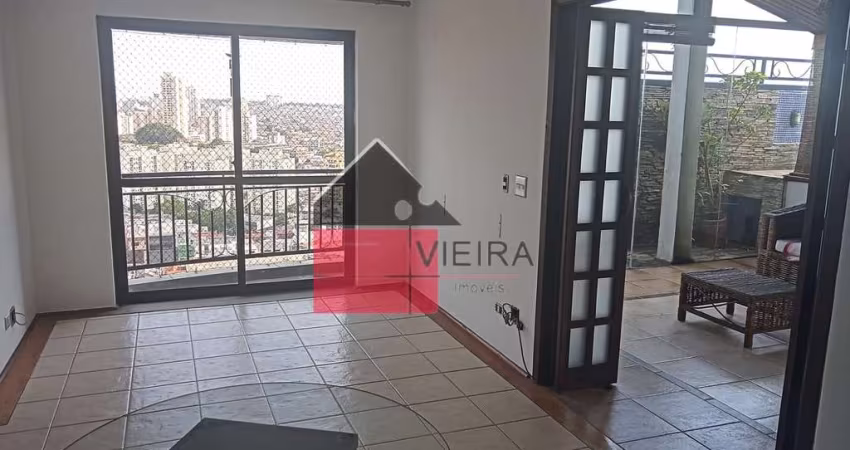 Linda Cobertura Penthouse à venda, vista panorâmica com piscina e churrasqueira no apartamento Vila