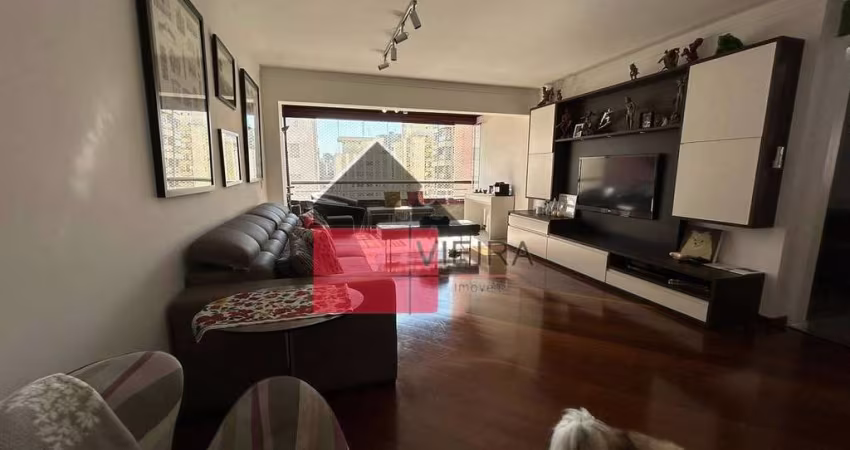Ótimo apartamento à venda, no Brooklin Paulista, com 3 dormitórios, 4 wc, ar condicionado, São Paul