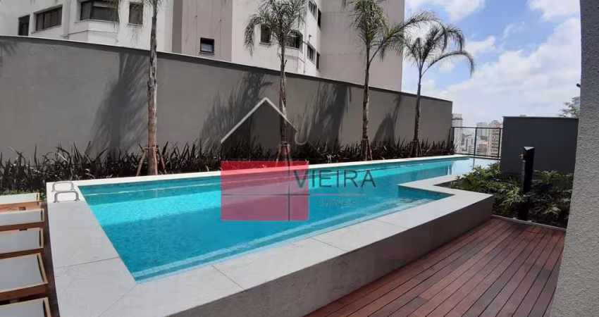 Studio com terraço locação ou venda, mobiliado e equipado, Vila Mariana, São Paulo, SP Rua Bartolom